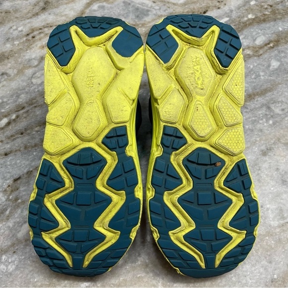 Hoka One One Challenger ATR 6 Hiking Running Shoe Blue Coral Primrose Men’s 9D main image 9